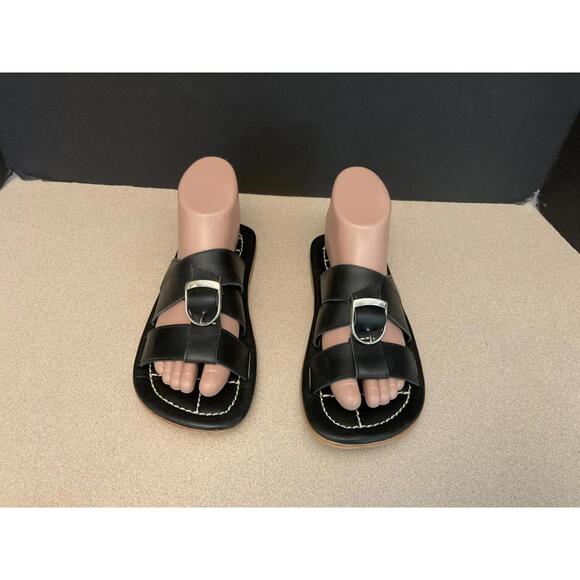 Free People Shoes - Womens Free People Sloan Black Buckle Sandals. Size 6. Nice Sandals!!!